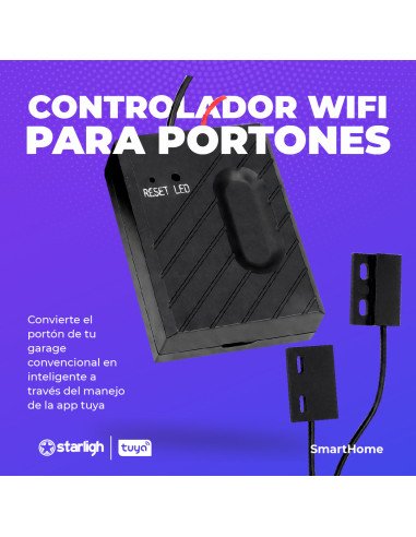 Controlador de Puerta de Garaje WiFi Tuya
