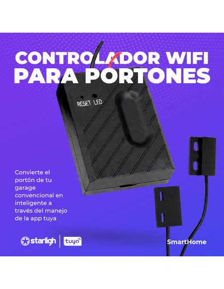 Controlador de Puerta de Garaje WiFi Tuya