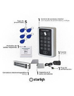 Kit de control de accesos económico