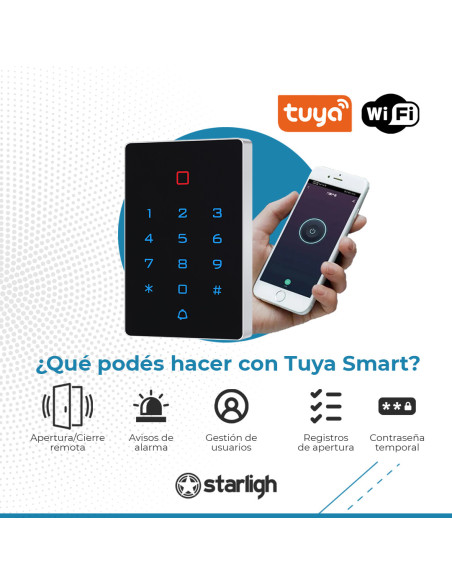 Kit de control de accesos Exterior y WIFI