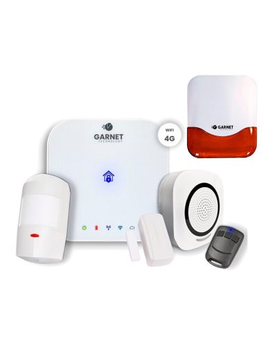 Kit de alarmas inalámbrica Garnet, 32 zonas