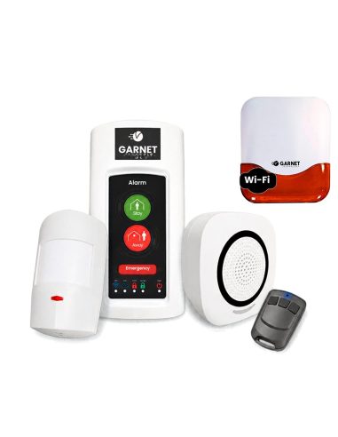 Kit de alarmas inalámbrica Garnet 6 zonas