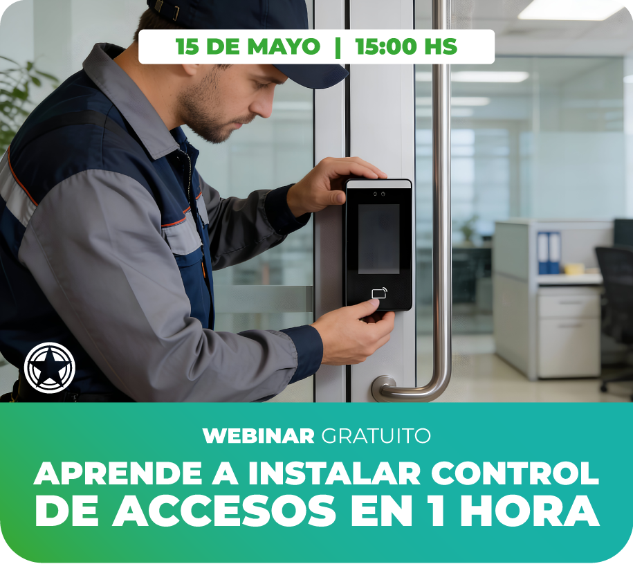 Aprende a instalar control de accesos en 1 hora